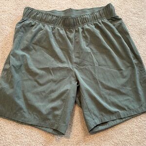Skora Men's Small Running Green Casual Shorts Qwick Dry